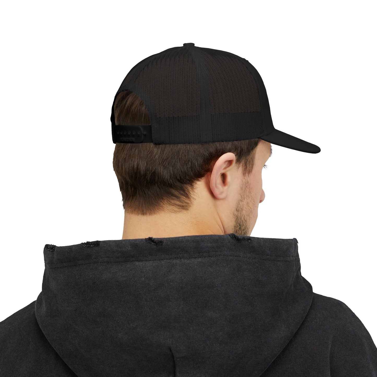 Trucker Cap — "Bassflinger Outdoors" Embroidered Fishing Snapback